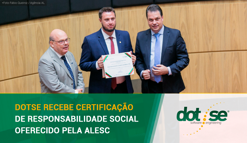 dotse-recebe-certificacao-de-responsabilidade-social-oferecido-pela-alesc